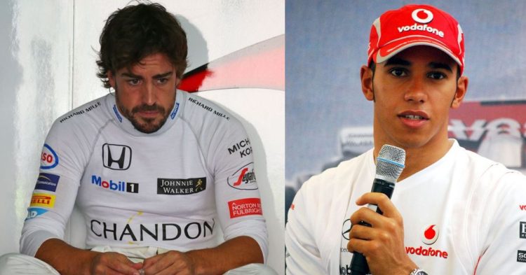 Lewis Hamilton becomes a target of Fernando Alonso fans who abuse him before the Spanish GP