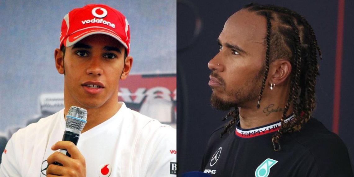 Lewis Hamilton takes desperate measures to get away from paparazzi