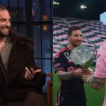 Report on Maluma as the Latin musician makes a bold claim about Lionel Messi on his latest appearance on Late Night with Seth Meyers.