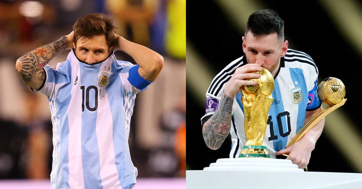Lionel Messi went from international retirement to winning the World Cup