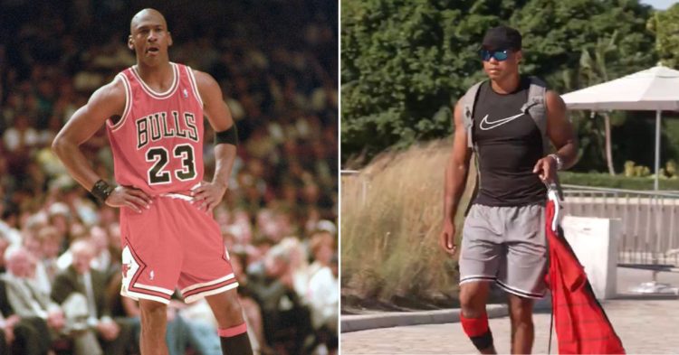 Michael Jordan and Tiger Woods
