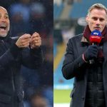 Report on Jamie Carragher as the Liverpool legend clap back at Pep Guardiola for his Premier League remarks.