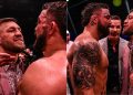 Conor McGregor faces off against Mike Perry