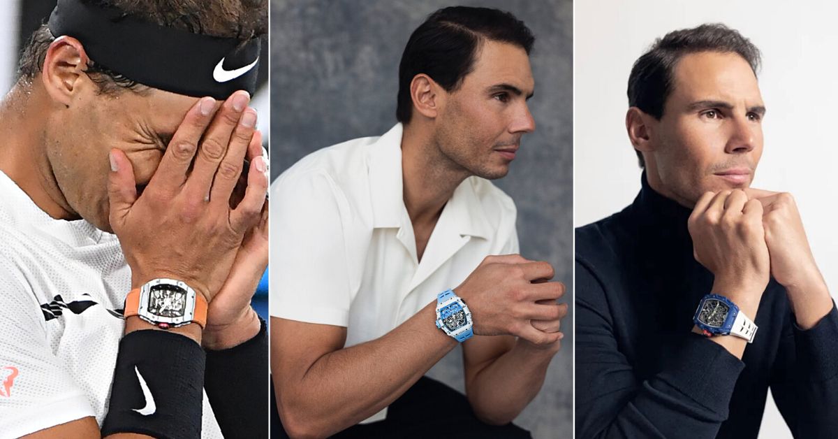 Rafael Nadal and his Richard Mille watch collection. (Credits- Wrist Enthusiast)