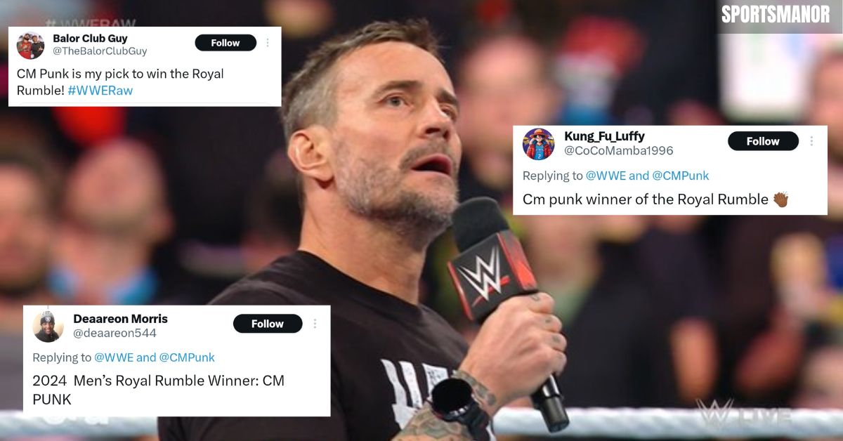 Fans react to CM Punk's 2024 Royal Rumble announcement