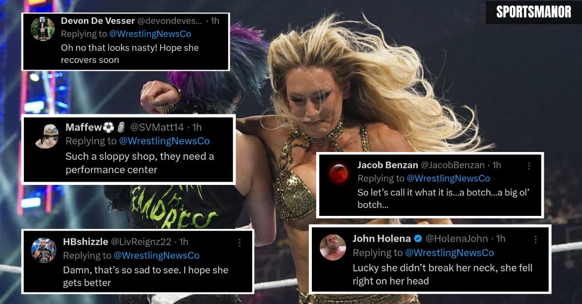 fans on Charlotte Flair's injury